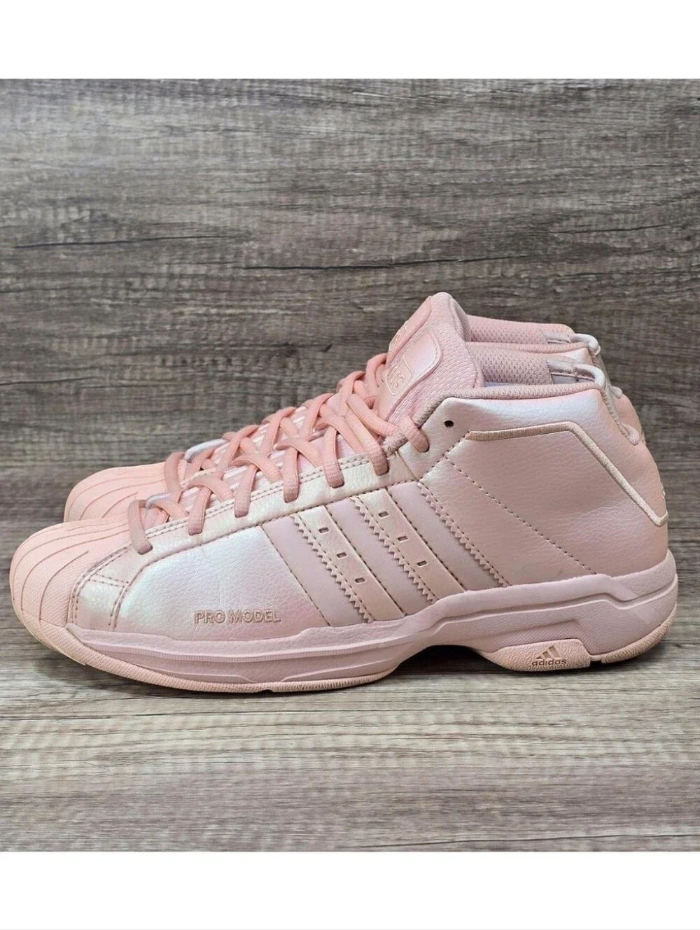 adidas | Pro Model 2G High-Top Sneakers - Glow Pink